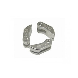 E0710 Aluminum Clutch Shoe.  (3 stk for 3 Pins Kobling)