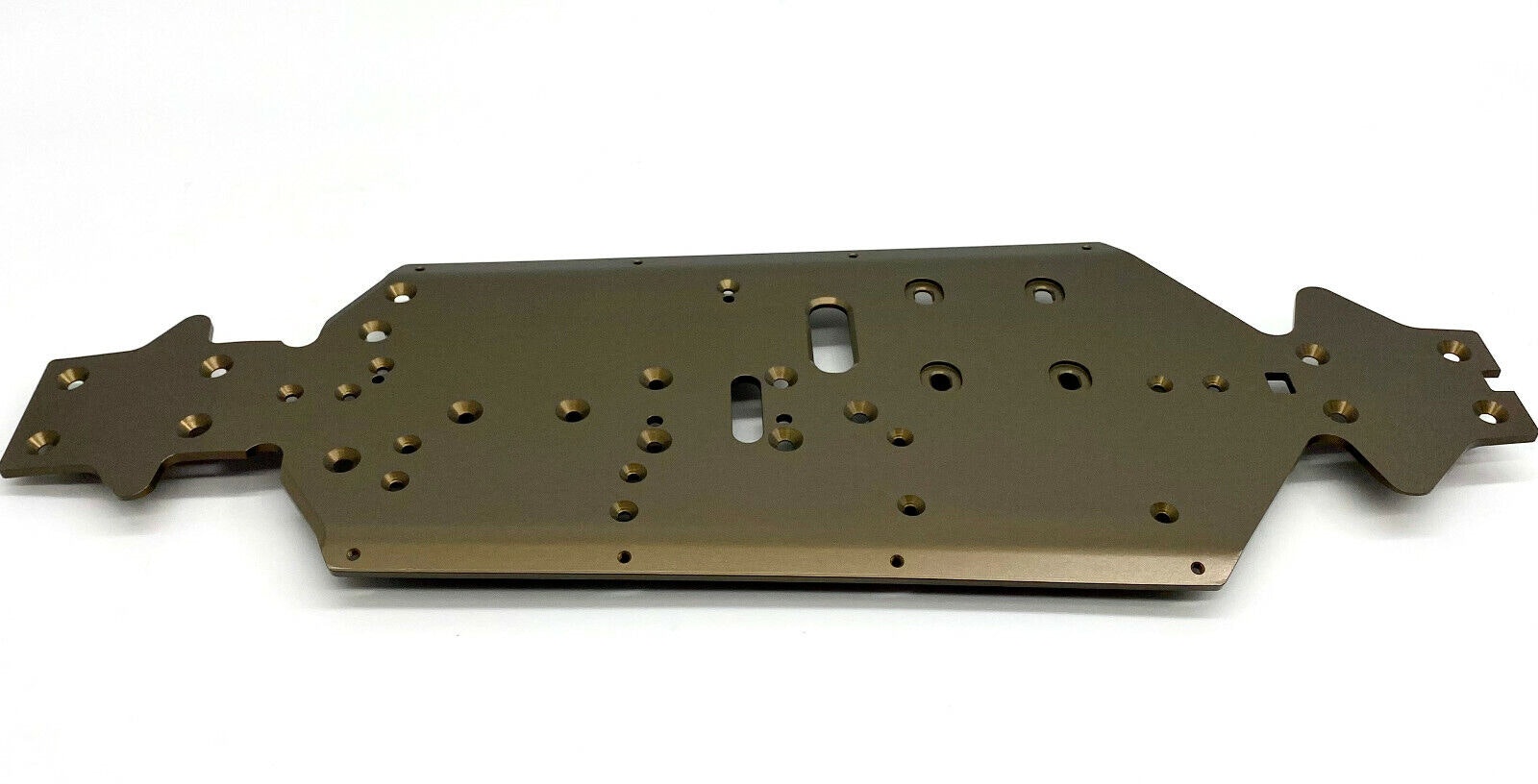 E2432 Mugen MBX8R Chassis. (3mm Hard Anodized Aluminium)