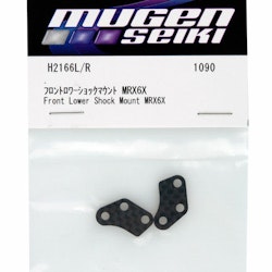 H2166 L/R Carbon Front Lower Shock Mount