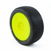 PROCIRCUIT ADDICTIVE V2 BUGGY C1 (SUPER SOFT) PRE-GLUED YELLOW (2PCS.)