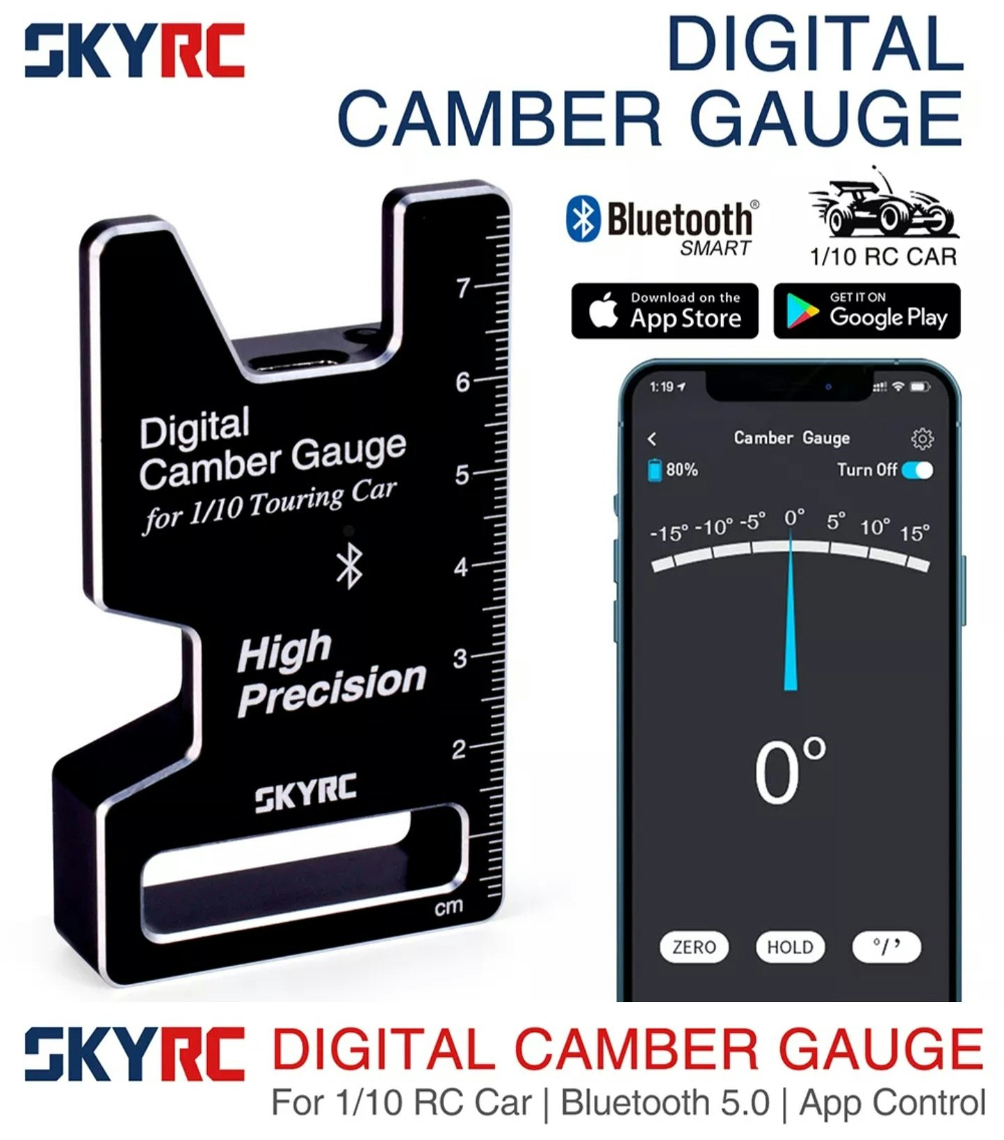 CTG-015 SkyRC Digital Camber Gauge