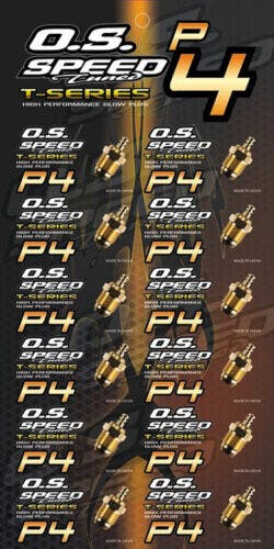 OS Speed P4 Turbo Gold Super Hot Plug (Offroad)
