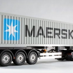 TAMIYA 40ft MAERSK CONTAINER – SEMI TRAILER