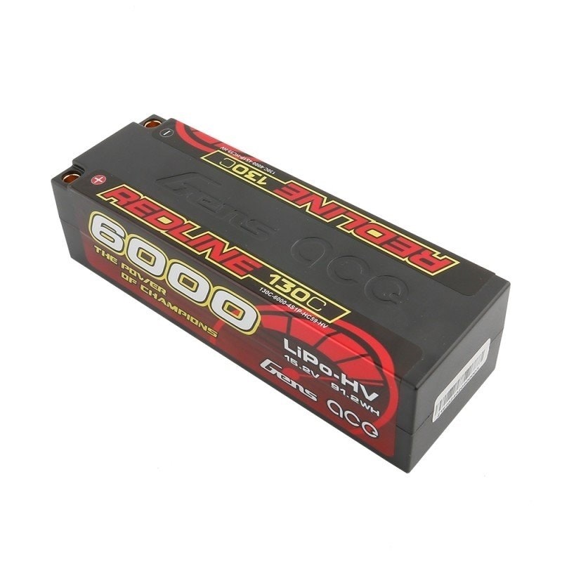 4s 6000mAh - 130C - Gens Ace Redline HV LCG