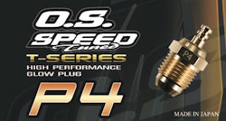 O.S. Speed Gold P4 Turbo Glow Plug Ultra Hot Off-Road