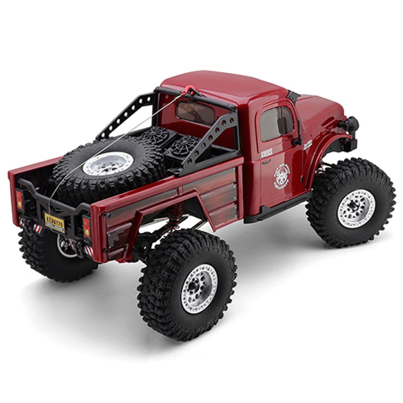 R.G.T CHALLENGER 4x4 RTR 1:10 WATERPROOF TRAIL CRAWLER RED RGT86170