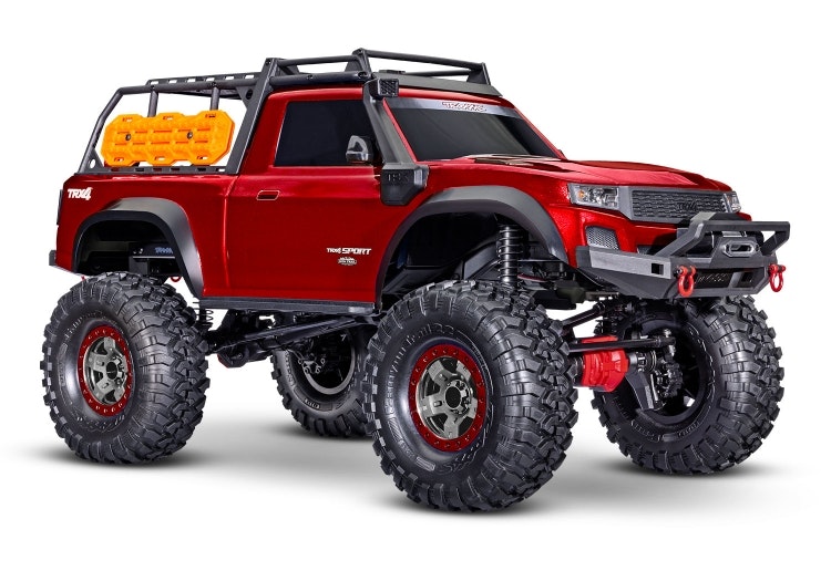 TRAXXAS TRX-4 SPORT SCALE CRAWLER HIGH TRAIL TRUCK 1/10 RTR RØD