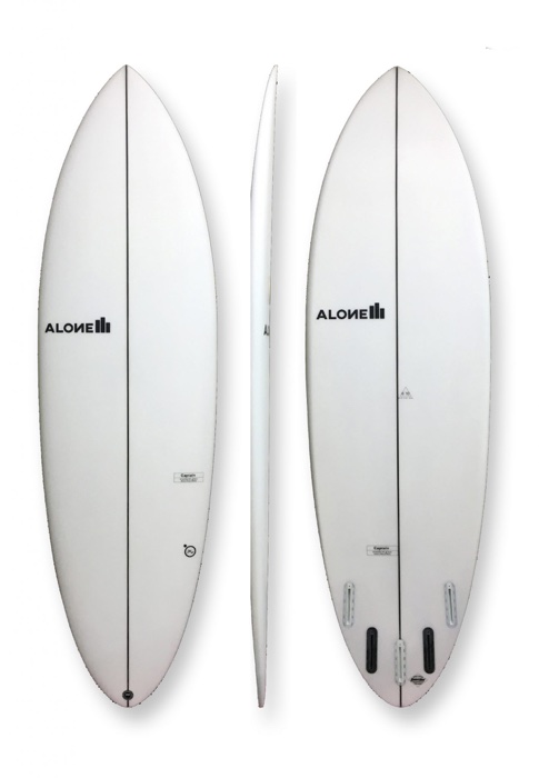 Alone Surfboards Captain 5’8” PU