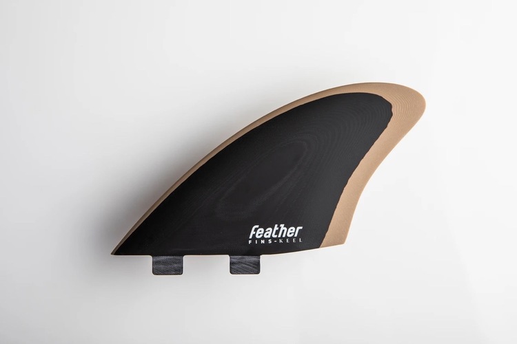 Featherfins KEEL BLACK/BROWN FCS-1 Double Tab systems