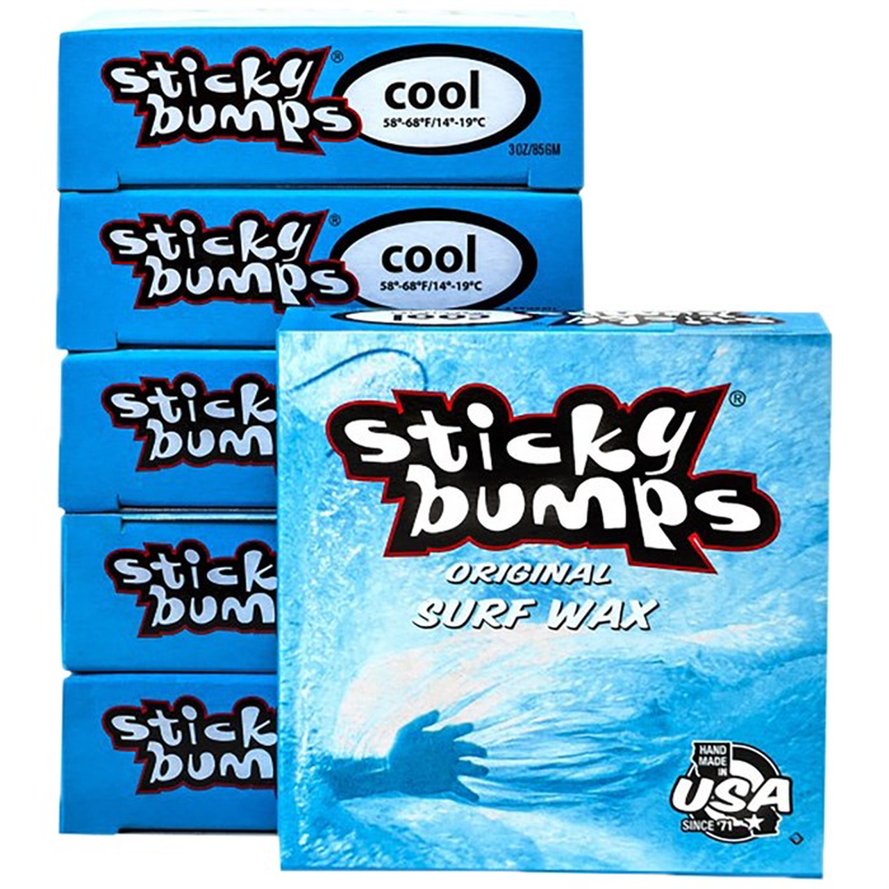 Sticky Bumps COOL wax voks 14-19 grader