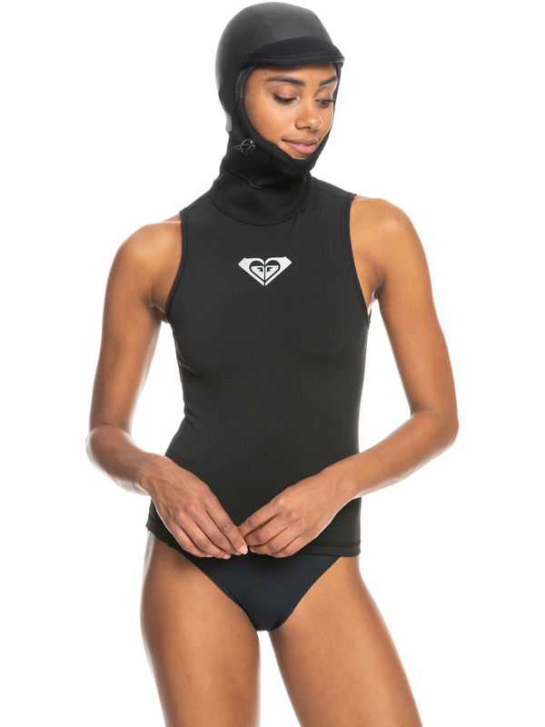 2mm Swell Series - Hooded Neoprene Vest for Women