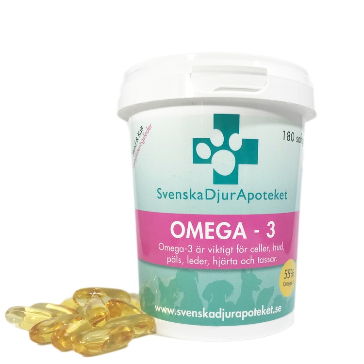 Omega-3 180 softgel kapslar