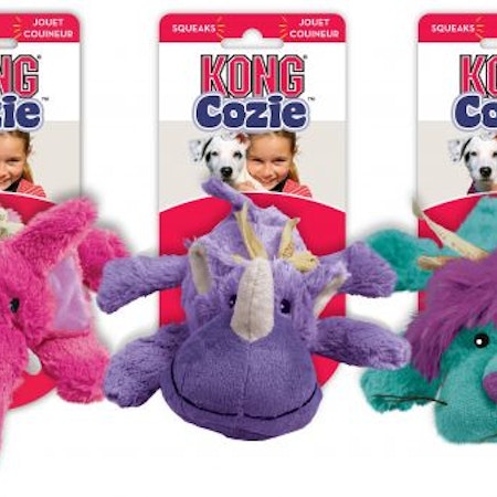 KONG Leksak Cozie Brights Mix M 22cm