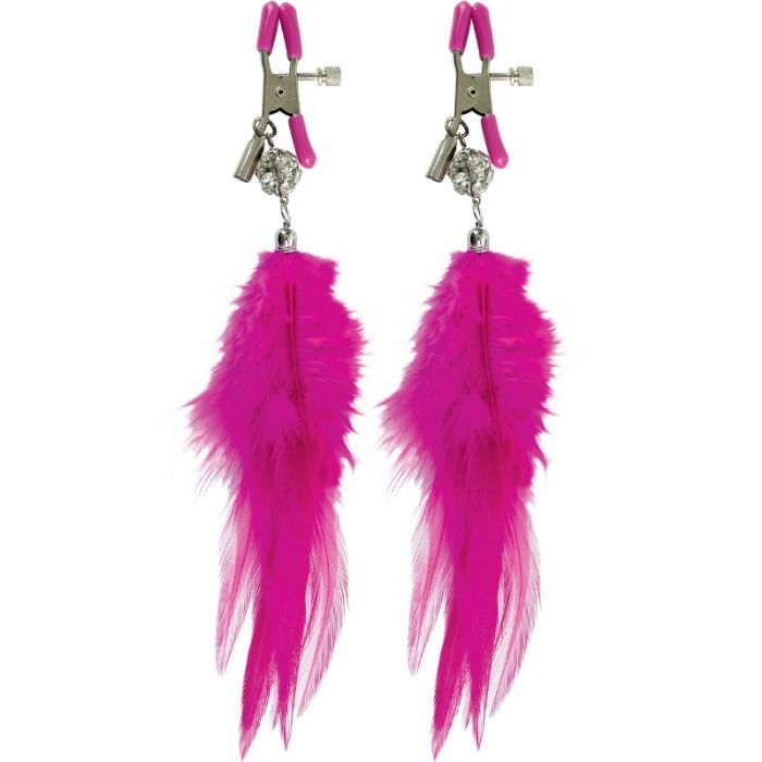 FETISH FANTASY SERIES FANCY FEATHER NIPPLE CLAMPS