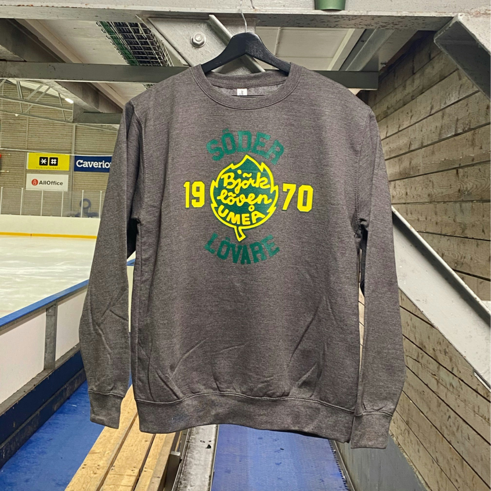 SWEATSHIRT SÖDERLÖVARE MÖRKGRÅ