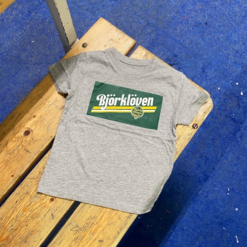 TEE BARN RETRO GRÅ