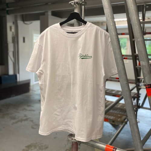 TEE OVERSIZED SPELARE BACKPRINT VIT