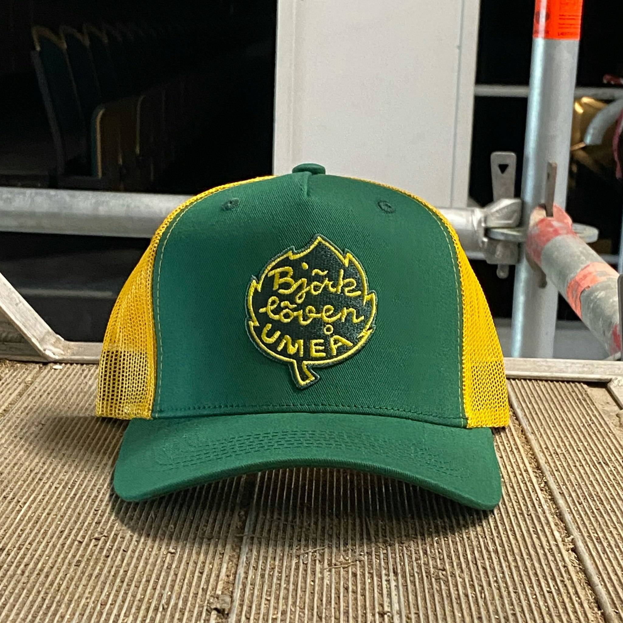 KEPS TRUCKER SNAP GREEN YELLOW