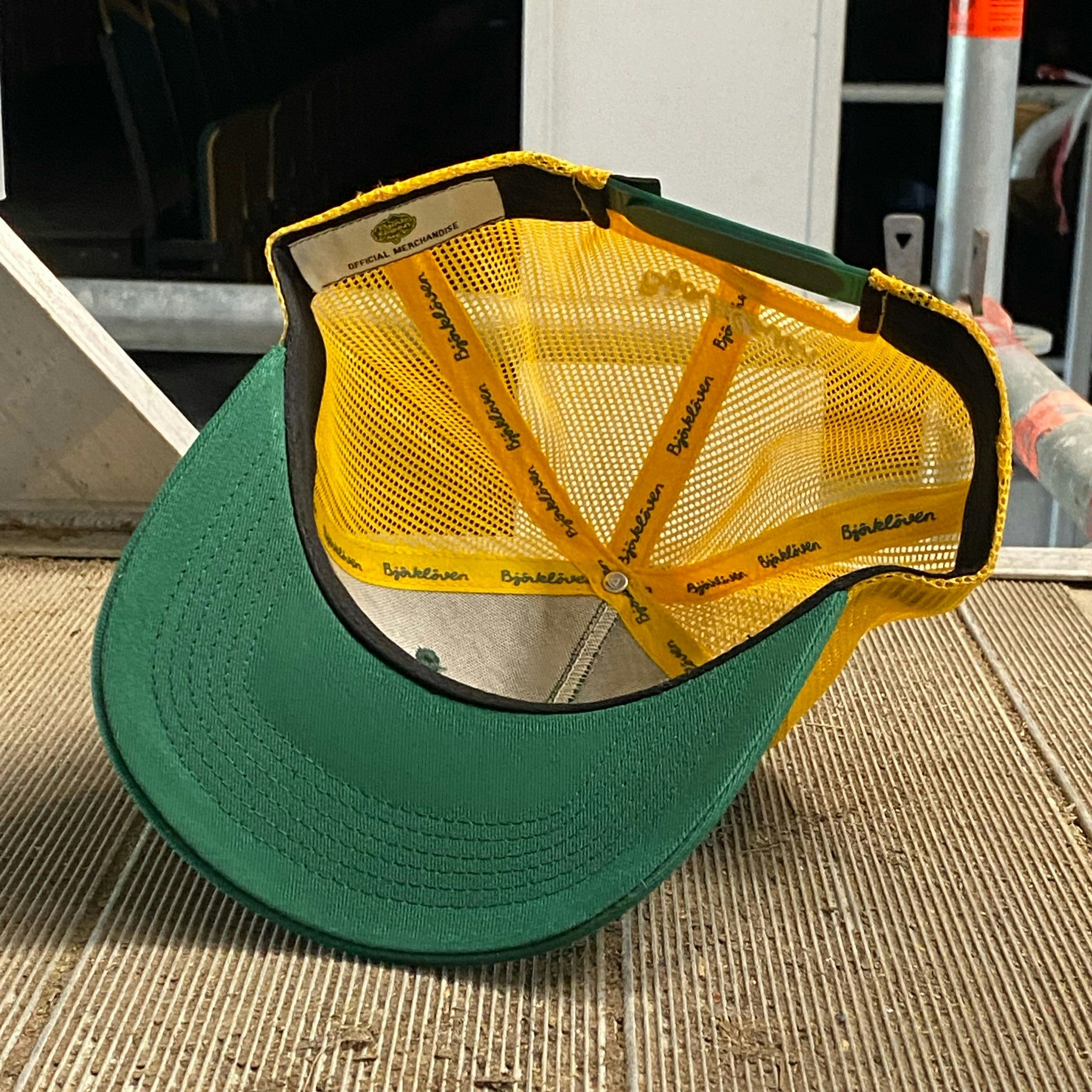 KEPS TRUCKER SNAP GREEN YELLOW