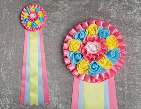 Blomrosett F002