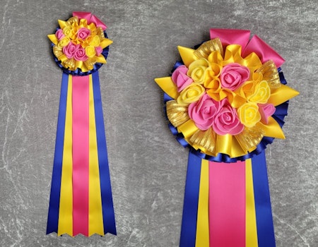 Blomrosett F018