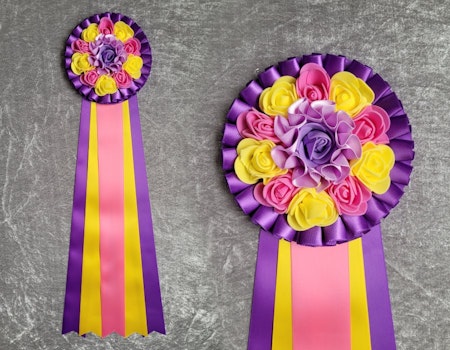 Blomrosett F014
