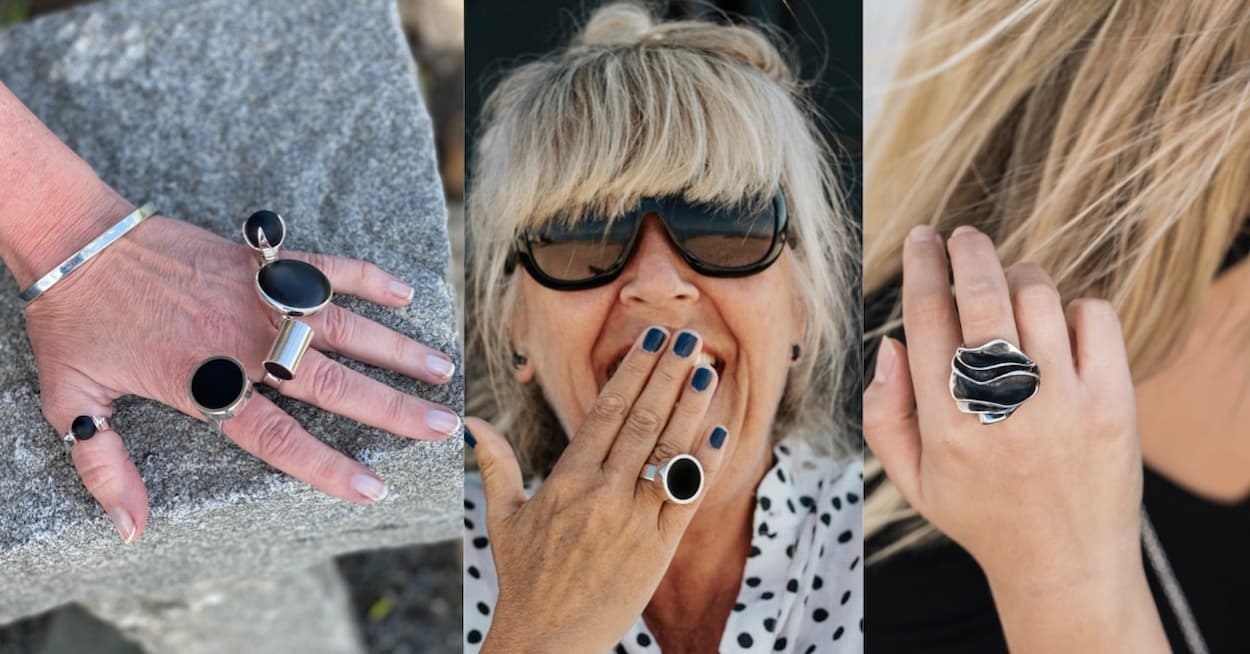 MoM of Sweden Silversmycken > Rings - Big unique silverrings