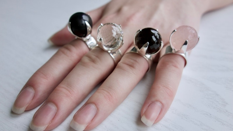 CLAW silversmycken med stenar- välj din favorit!