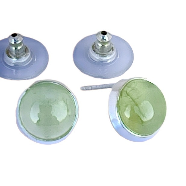 Earrings/ Studs HOLI Prehnite