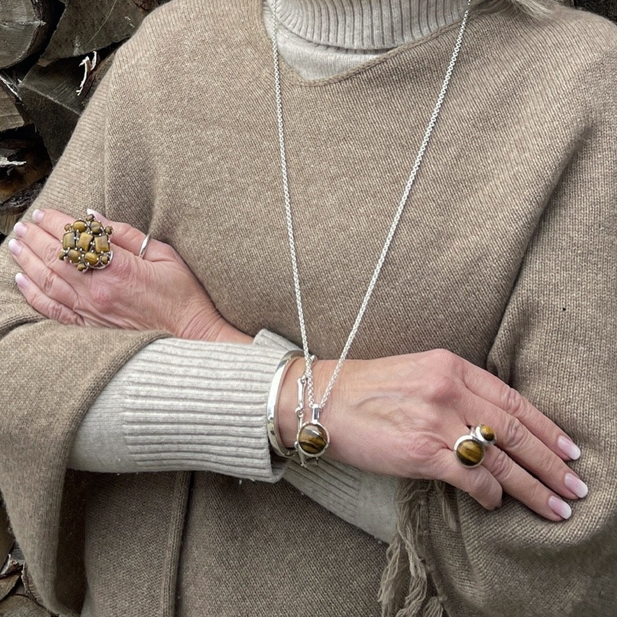 Ring US with Tiger's Eye