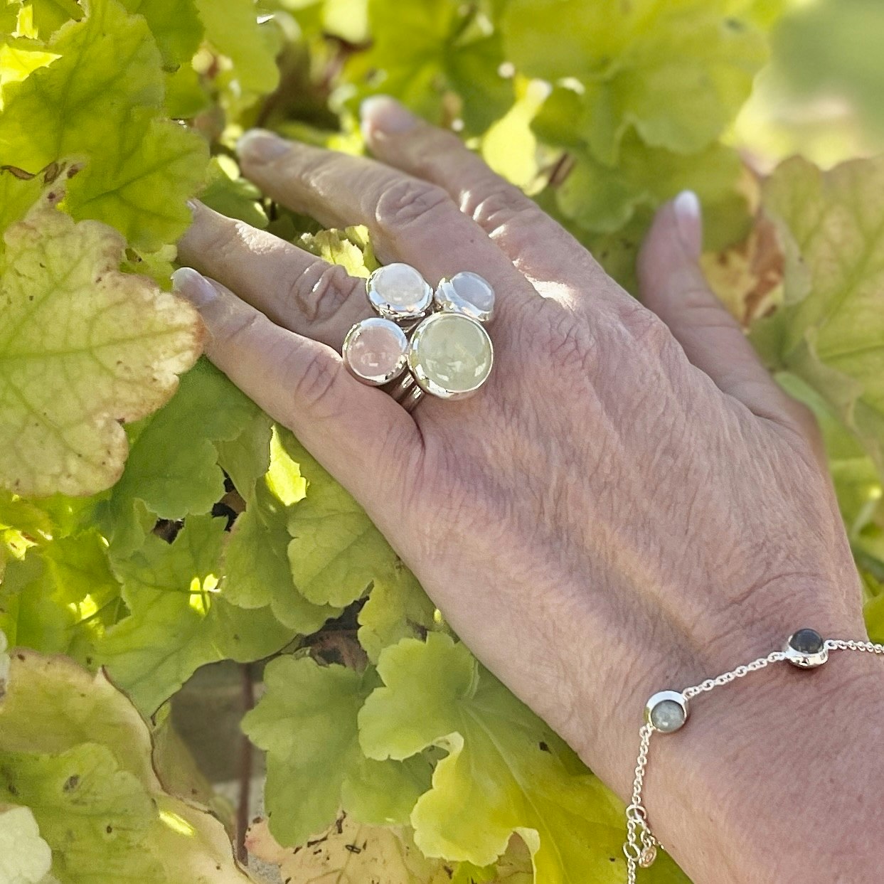 Ring HOLI Small Chalcedony