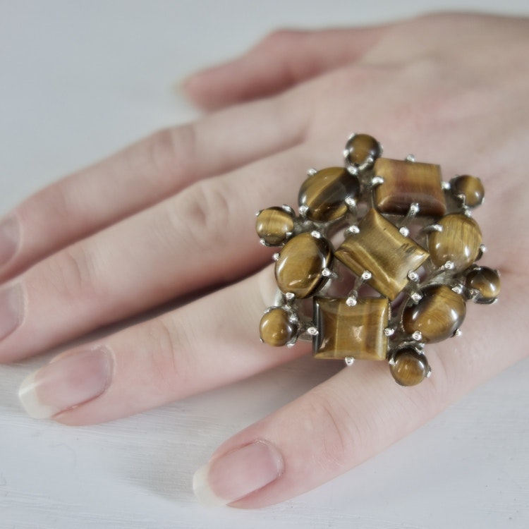 Ring US with Tiger's Eye