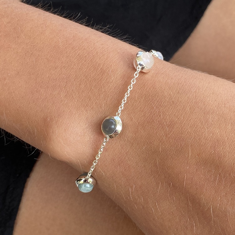 Silver bracelet chain HOLI