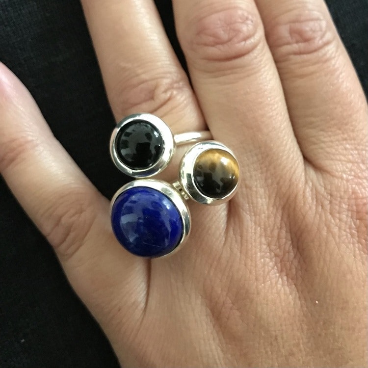 Ring HOLI Small Lapis lazuli
