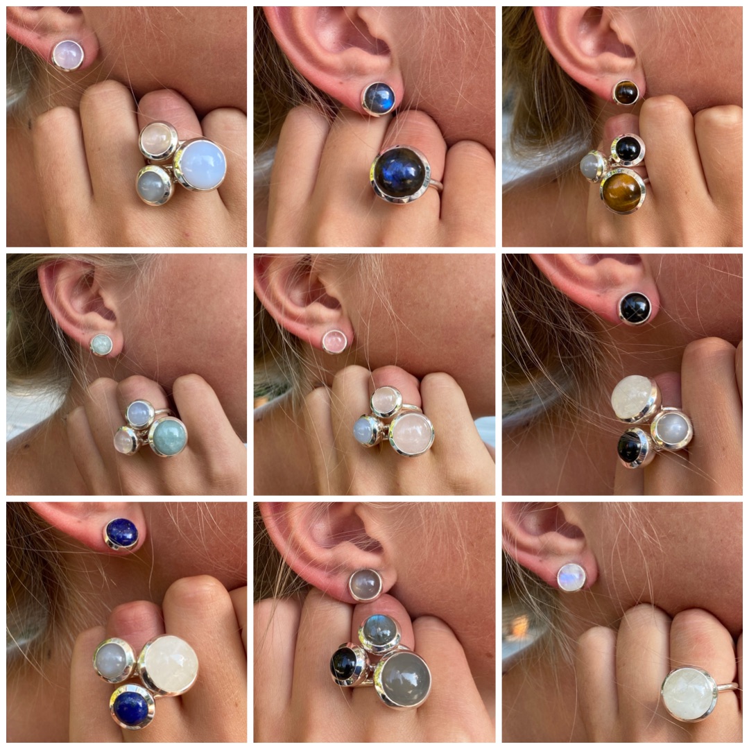 Earrings/ Studs HOLI Aquamarine