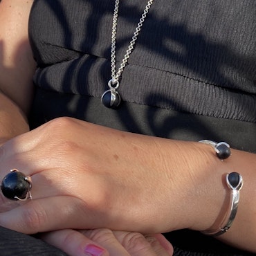 Armband CLAW med Onyx