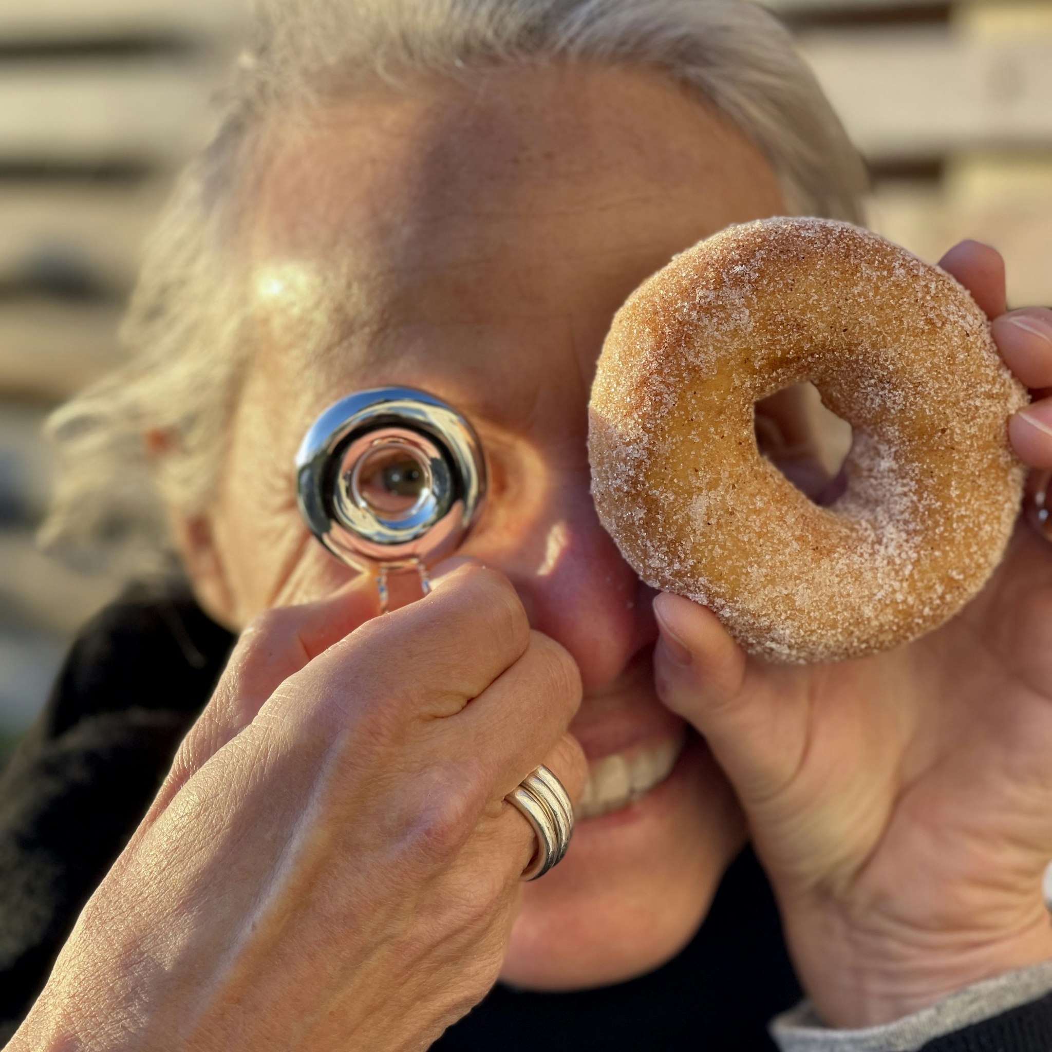 Örhängen TRIPLE DOUGHNUT