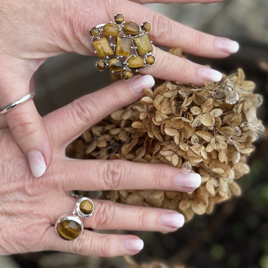 Ring US with Tiger's Eye