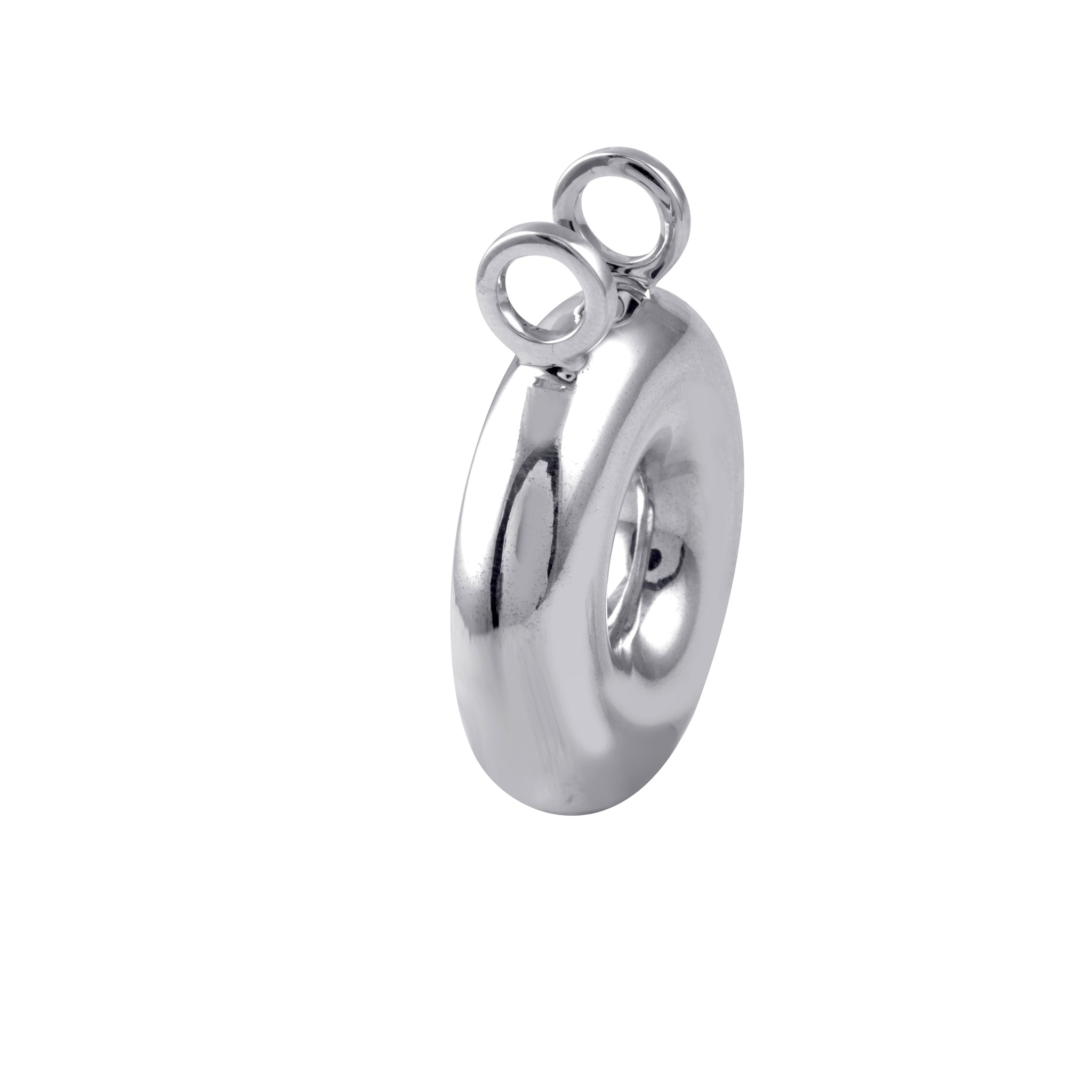 Silverhänge med runda former. Silver pendant with round a round shape.