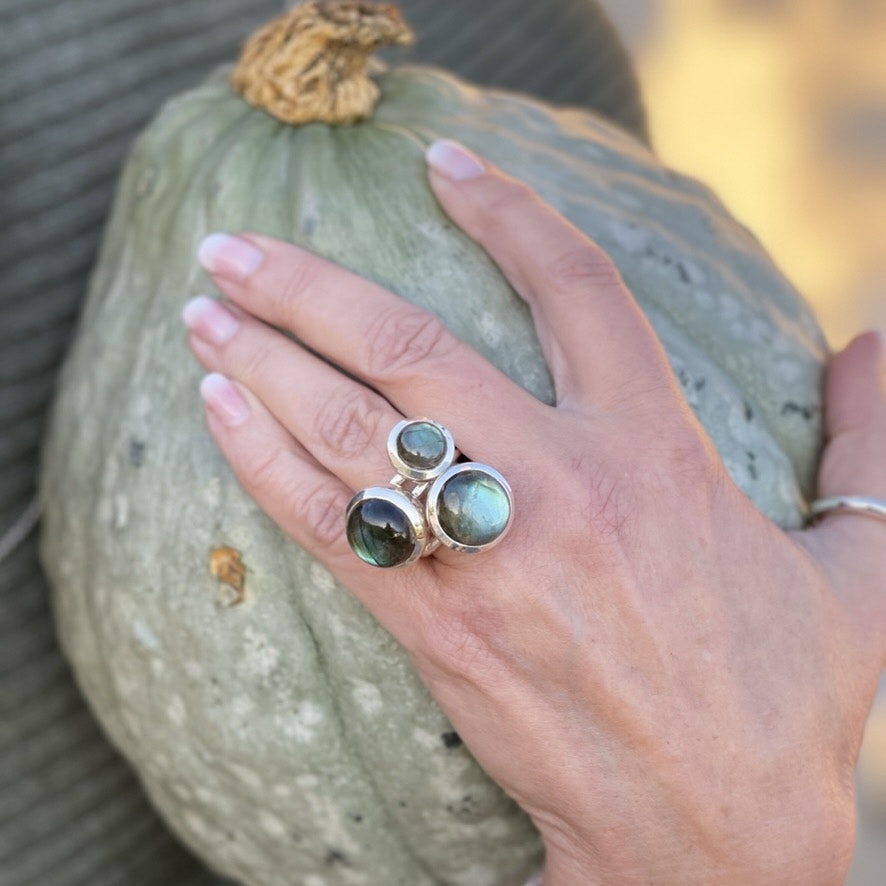 Ring HOLI Small Labradorite