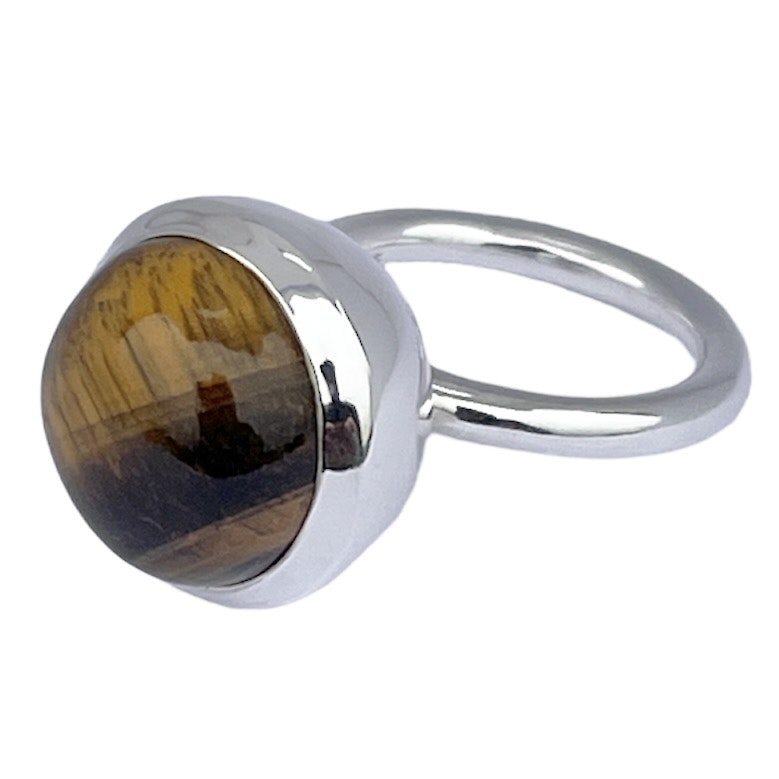 Ring HOLI Big Tiger eye