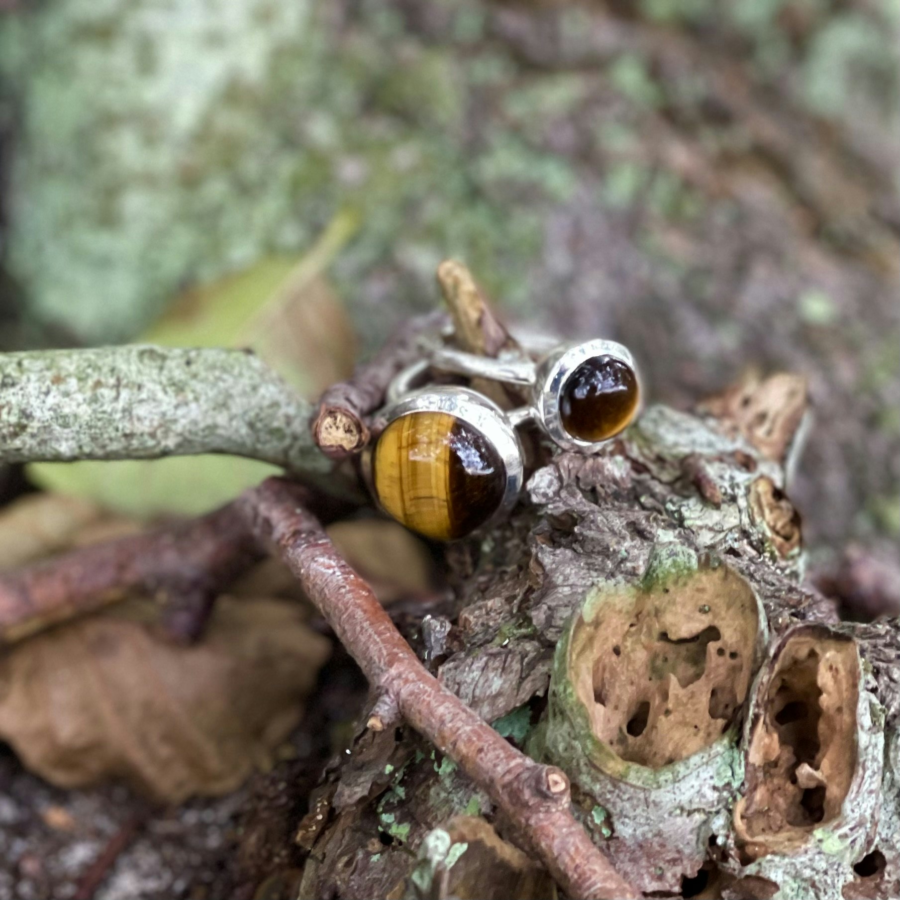 Ring HOLI Big Tiger eye