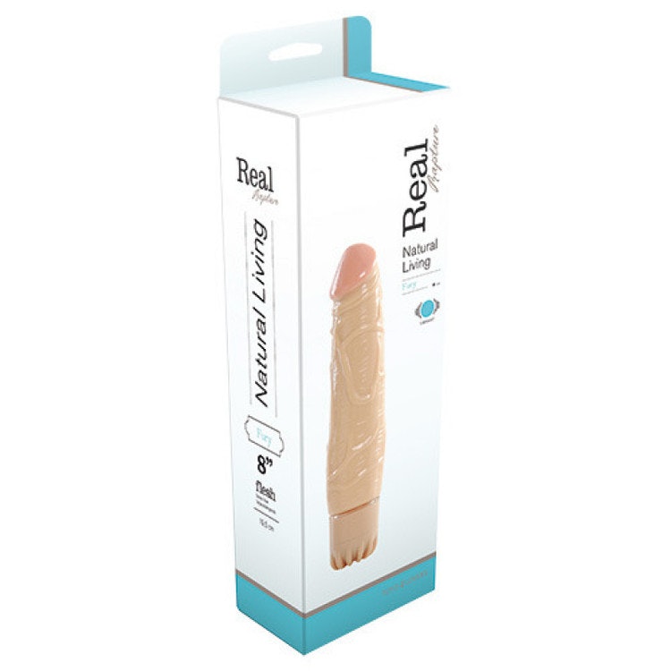 Realistic Vibrator real rapture fury 8''