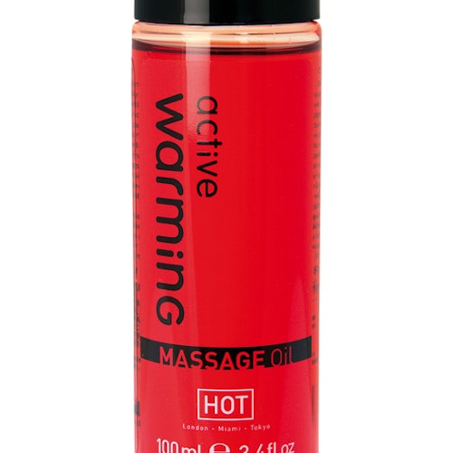 Värmande massageolja 100 ml