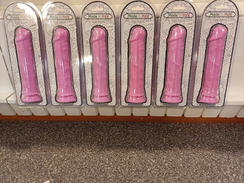 Rosa Italiensk dildo