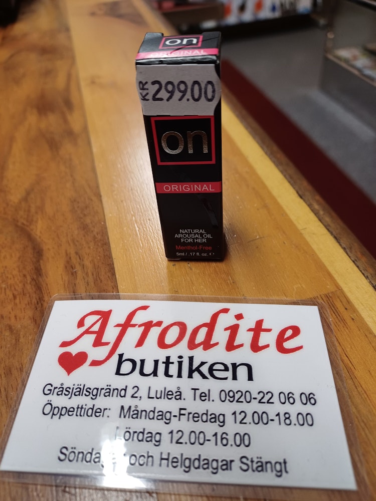 Sensuva ON Arousal original 5 ml Olja för kvinnors klitoris
