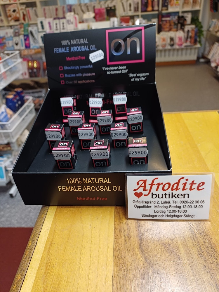Sensuva ON Arousal original 5 ml Olja för kvinnors klitoris