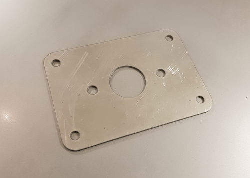 Adapterplåt för bromscylinder, Volvo 240