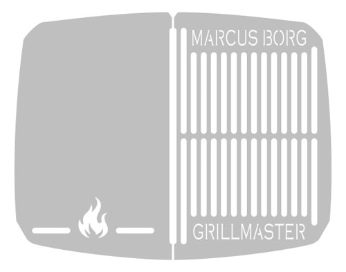 Personligt grillgaller S145