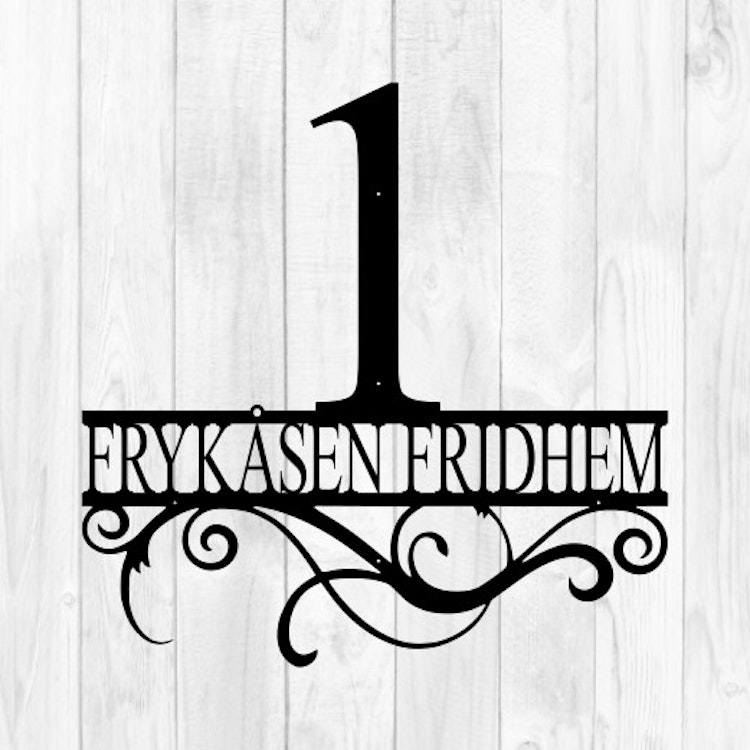 Husskyltar S189